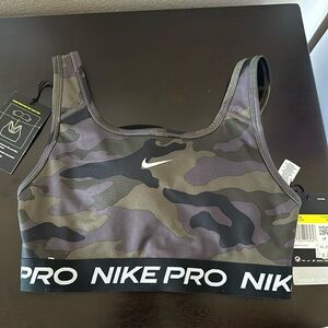 Nike swoosh bra